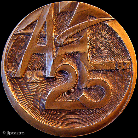 medal a25a, reverso, 87