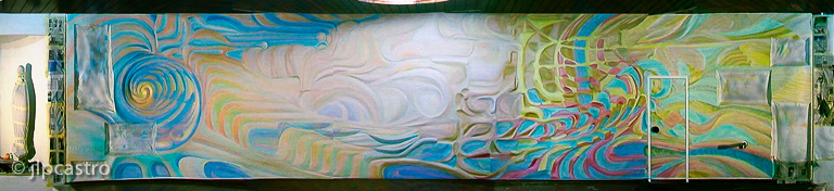 mural cosmos, capela epe, tancos, 99