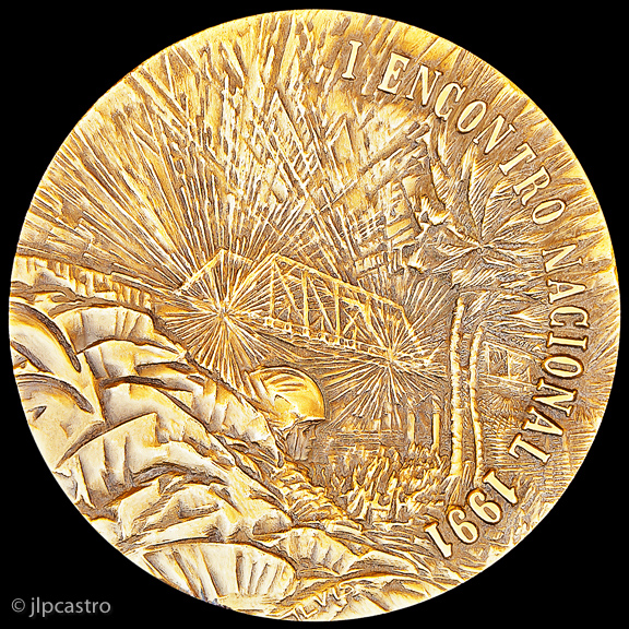 medal dest. de eng. da india, reverso, 91