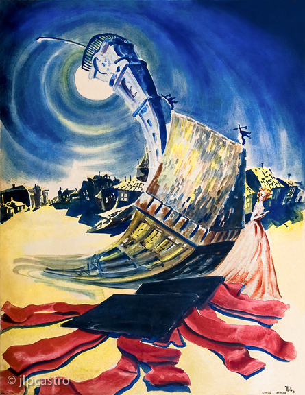 cartaz baile de direito, coimbra, 51